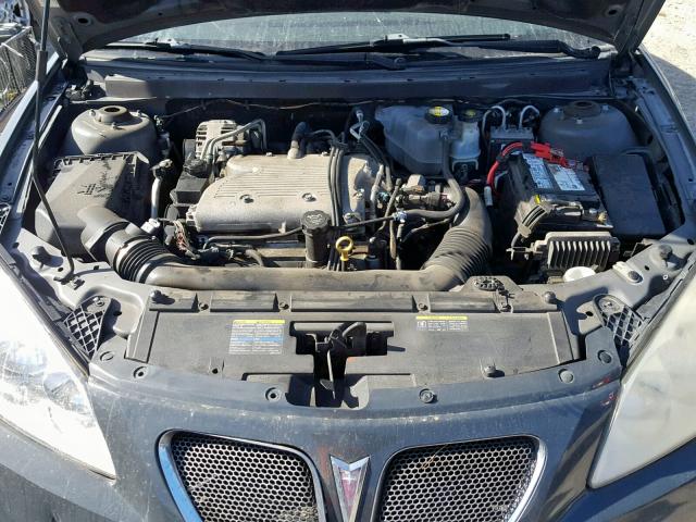 1G2ZH57N184145412 - 2008 PONTIAC G6 GT GRAY photo 7