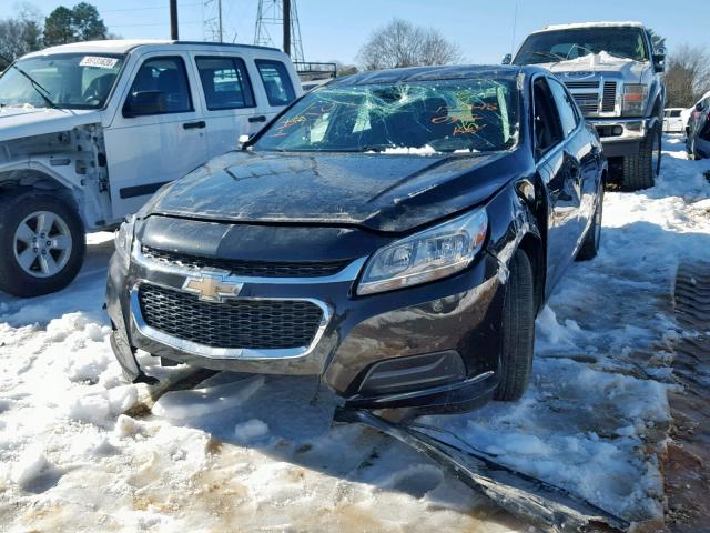 1G11B5SL9FF100342 - 2015 CHEVROLET MALIBU LS BLACK photo 2