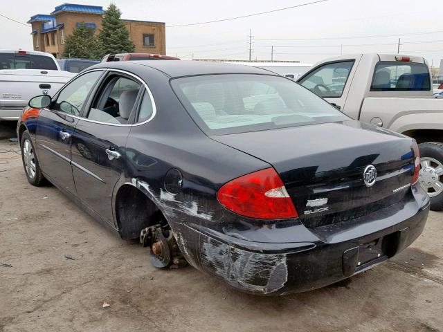 2G4WC582861152170 - 2006 BUICK LACROSSE C BLACK photo 3