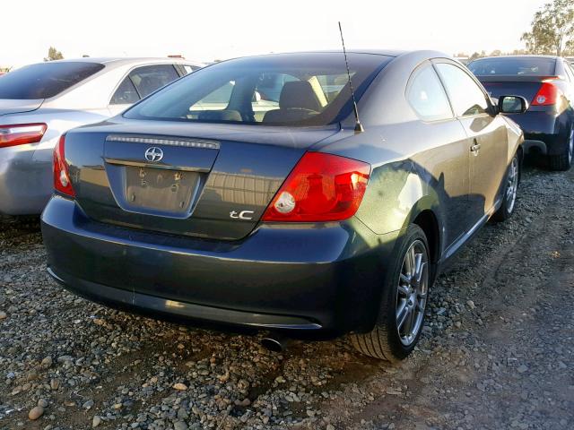 JTKDE167370160521 - 2007 TOYOTA SCION TC 灰色 照片 4