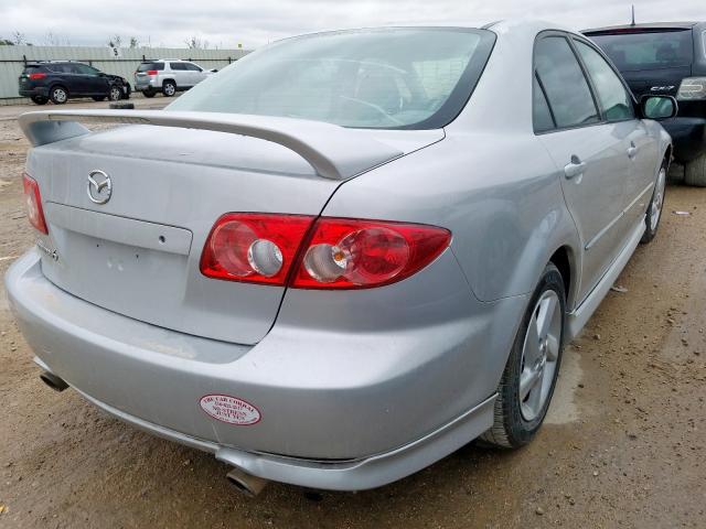 1YVFP80C835M33968 - 2003 MAZDA 6 I SILVER photo 4