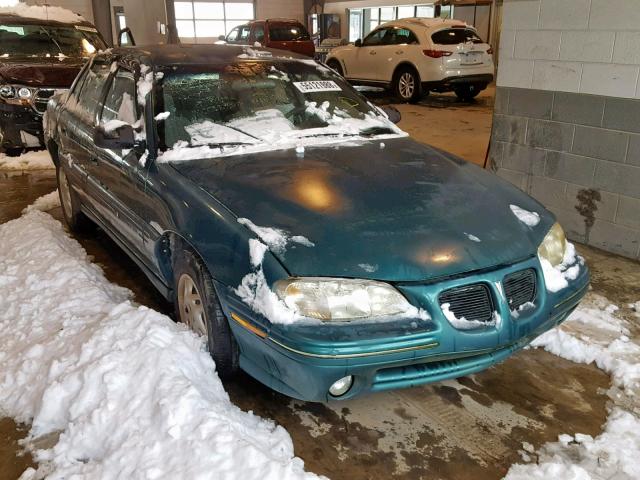 1G2NE52T5VM546969 - 1997 PONTIAC GRAND AM S GREEN photo 1