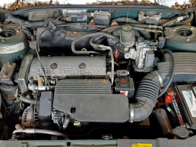 1G2NE52T5VM546969 - 1997 PONTIAC GRAND AM S GREEN photo 9