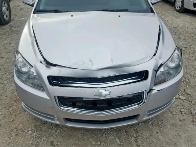 1G1ZC5EU5BF358498 - 2011 CHEVROLET MALIBU 1LT SILVER photo 7