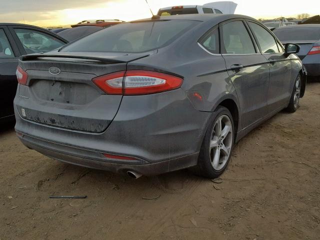 3FA6P0G70GR341438 - 2016 FORD FUSION S CHARCOAL photo 4