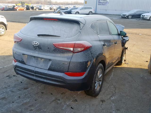 KM8J3CA46JU753360 - 2018 HYUNDAI TUCSON LIM GRAY photo 4