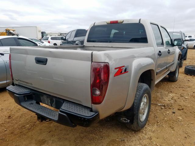 1GCDS136158239874 - 2005 CHEVROLET COLORADO SILVER photo 4