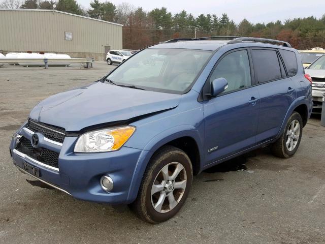 2T3DF4DV3CW256503 - 2012 TOYOTA RAV4 LIMIT BLUE photo 2