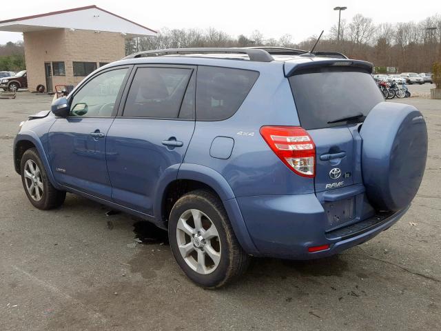 2T3DF4DV3CW256503 - 2012 TOYOTA RAV4 LIMIT BLUE photo 3