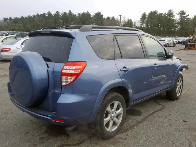 2T3DF4DV3CW256503 - 2012 TOYOTA RAV4 LIMIT BLUE photo 4