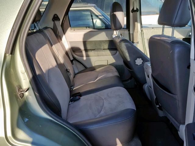 4M2CU97G49KJ00803 - 2009 MERCURY MARINER PR GREEN photo 6