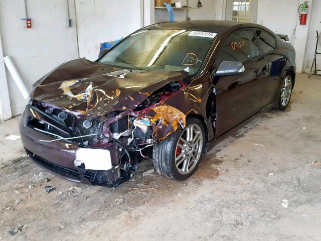 JTKDE167X90285387 - 2009 TOYOTA SCION TC Bordo foto 2