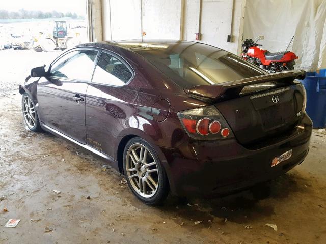 JTKDE167X90285387 - 2009 TOYOTA SCION TC Bordo foto 3
