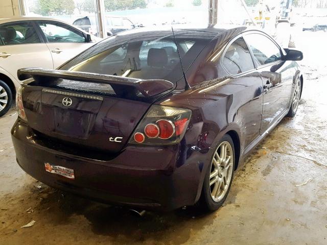JTKDE167X90285387 - 2009 TOYOTA SCION TC Bordo foto 4