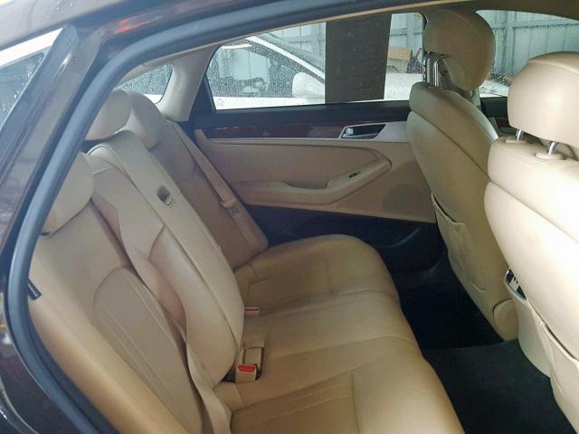 KMHGN4JEXFU034073 - 2015 HYUNDAI GENESIS 3. BROWN photo 6