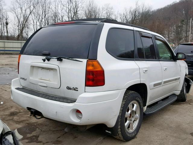 1GKDT13S642343437 - 2004 GMC ENVOY WHITE photo 4