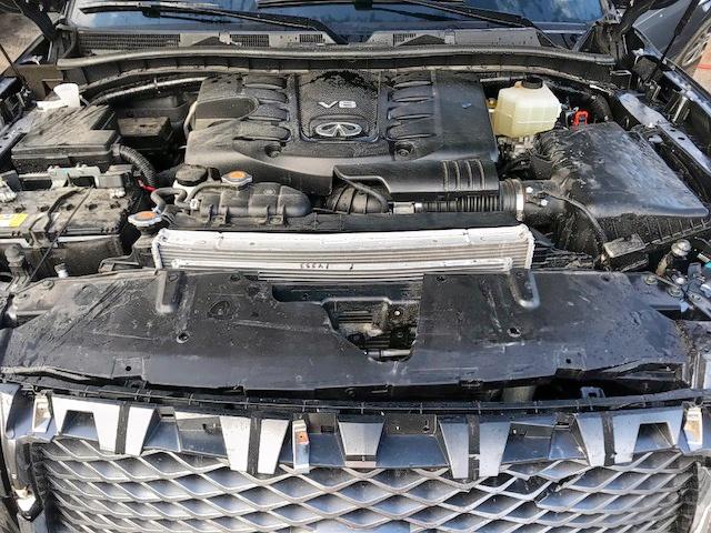 JN8AZ2NF1J9662268 - 2018 INFINITI QX80 BASE SILVER photo 7