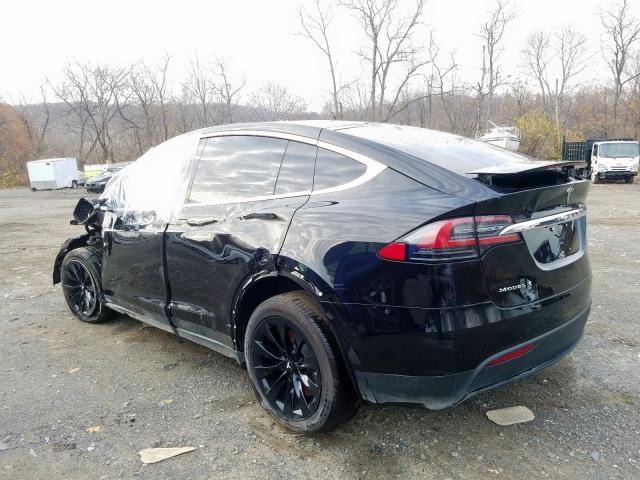 5YJXCAE22JF103333 - 2018 TESLA MODEL X BLACK photo 3