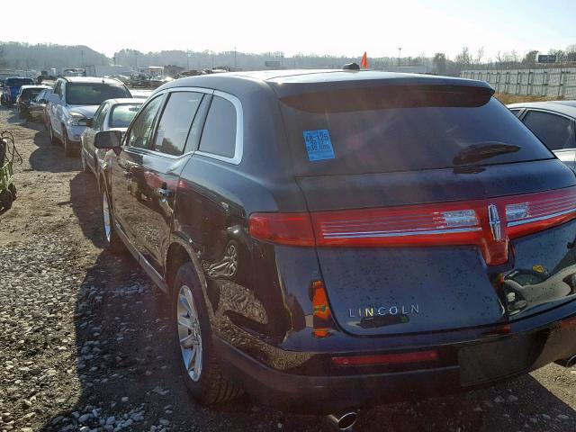 2LMHJ5NKXHBL01344 - 2017 LINCOLN MKT BLACK photo 3