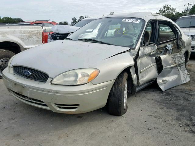 1FAFP56U27A155950 - 2007 FORD TAURUS SEL SILVER photo 2