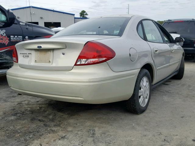 1FAFP56U27A155950 - 2007 FORD TAURUS SEL SILVER photo 4