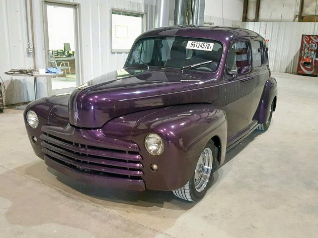 91656 - 1948 FORD SEDAN 4D PURPLE photo 2