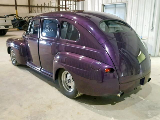 91656 - 1948 FORD SEDAN 4D PURPLE photo 3