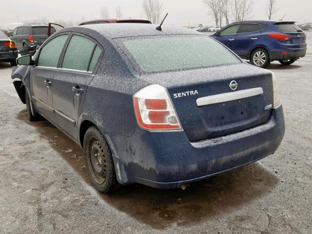 3N1AB6AP7AL646172 - 2010 NISSAN SENTRA 2.0 BLUE photo 3