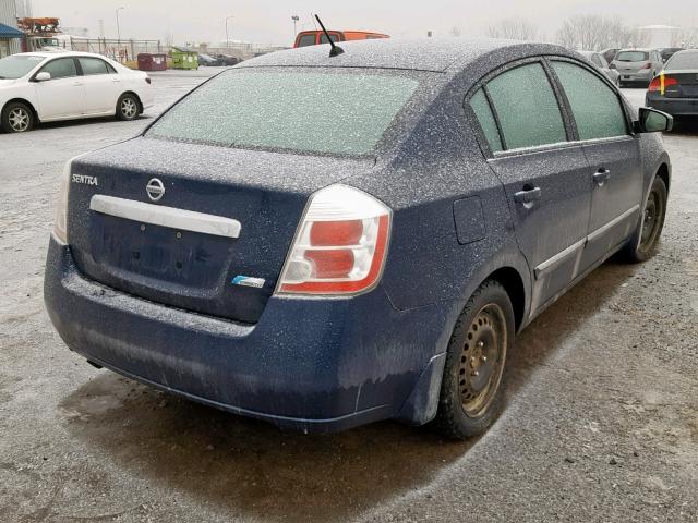 3N1AB6AP7AL646172 - 2010 NISSAN SENTRA 2.0 BLUE photo 4