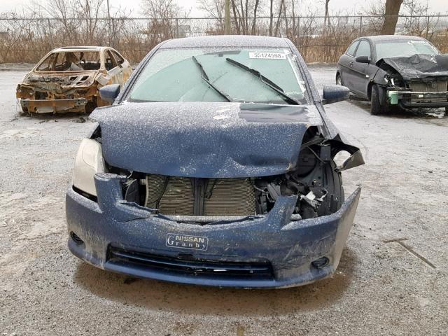 3N1AB6AP7AL646172 - 2010 NISSAN SENTRA 2.0 BLUE photo 9