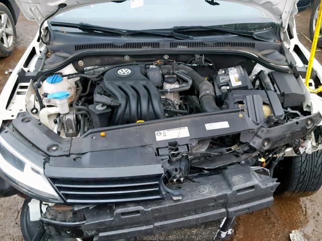 3VW2K7AJ8CM386085 - 2012 VOLKSWAGEN JETTA BASE 白色 照片 7