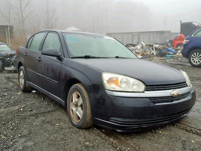 1G1ZT52885F253725 - 2005 CHEVROLET MALIBU LS BLACK photo 1