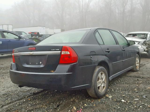 1G1ZT52885F253725 - 2005 CHEVROLET MALIBU LS BLACK photo 4
