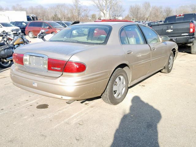 1G4HP52K45U170299 - 2005 BUICK LESABRE CU GOLD photo 4