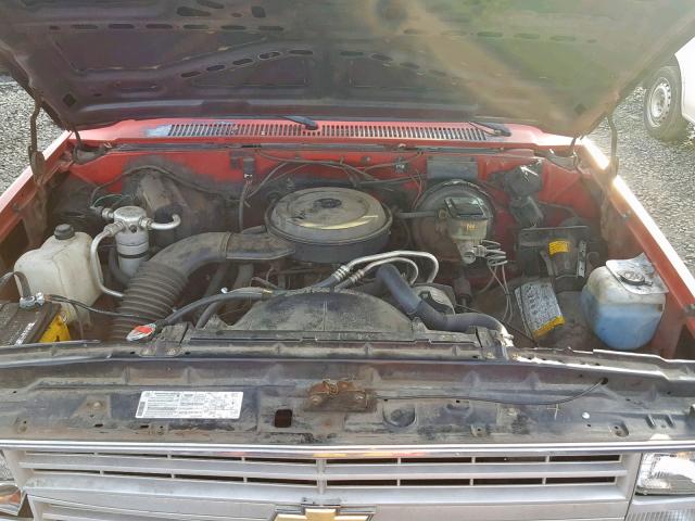 1GNER16H8HF146144 - 1987 CHEVROLET SUBURBAN R TWO TONE photo 7