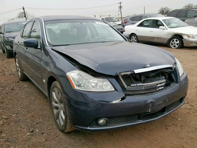 JNKAY01F67M452584 - 2007 INFINITI M35 BASE BLUE photo 1