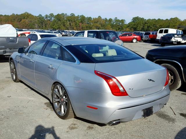 SAJWA1GE5CMV29036 - 2012 JAGUAR XJ SUPERCH SILVER photo 3