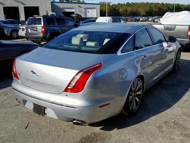 SAJWA1GE5CMV29036 - 2012 JAGUAR XJ SUPERCH SILVER photo 4