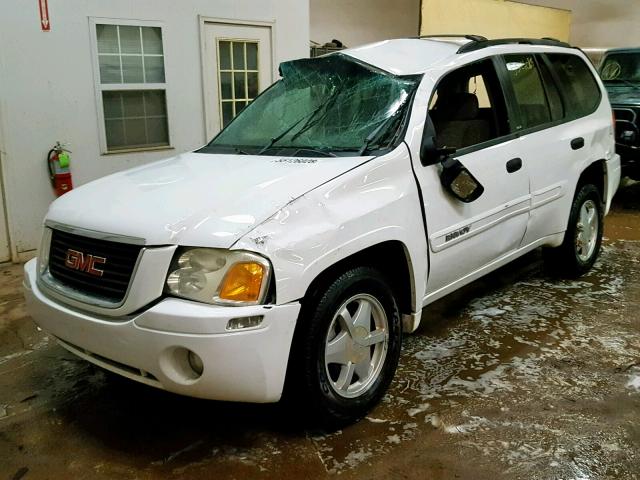 1GKDT13S522528253 - 2002 GMC ENVOY WHITE photo 2