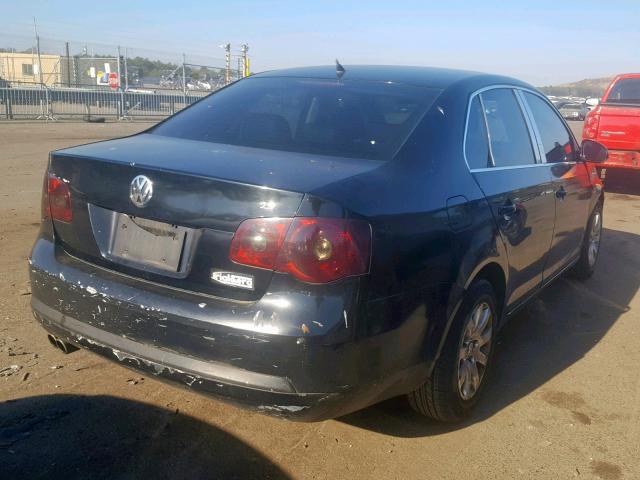 3VWEF81K97M140040 - 2007 VOLKSWAGEN JETTA WOLF BLACK photo 4