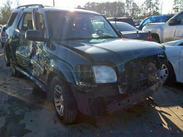 5TDZT38A94S213819 - 2004 TOYOTA SEQUOIA LI GREEN photo 1