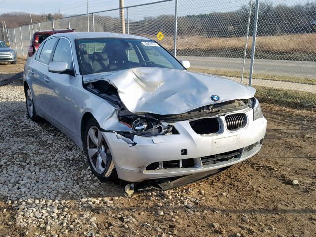 WBANF73557CU26812 - 2007 BMW 530 XI SILVER photo 1