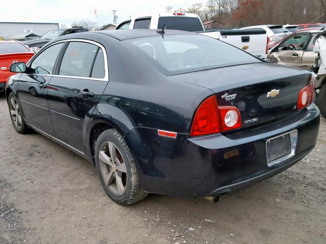 1G1ZJ57B59F206989 - 2009 CHEVROLET MALIBU 2LT BLACK photo 3