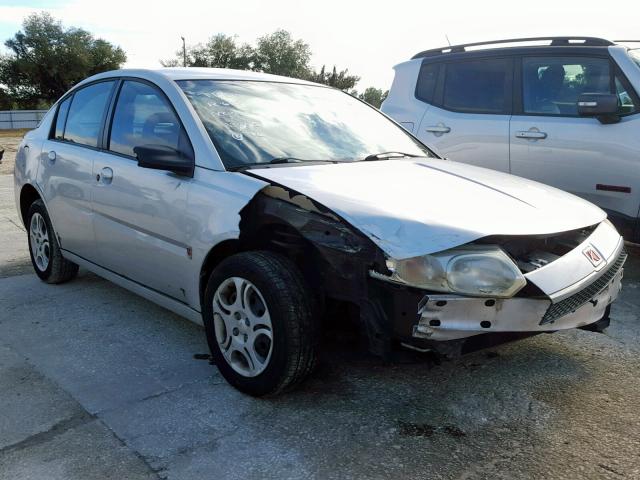 1G8AJ52F54Z203008 - 2004 SATURN ION LEVEL SILVER photo 1