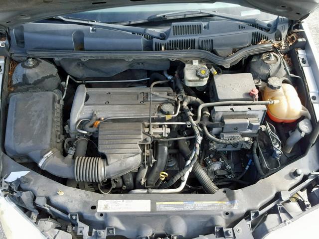 1G8AJ52F54Z203008 - 2004 SATURN ION LEVEL SILVER photo 7