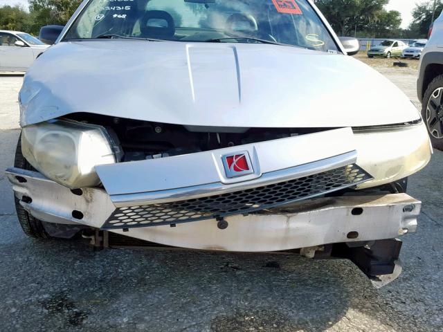 1G8AJ52F54Z203008 - 2004 SATURN ION LEVEL SILVER photo 9