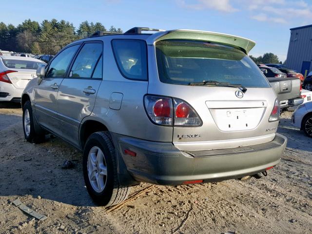 JTJHF10U210168926 - 2001 LEXUS RX 300 SILVER photo 3