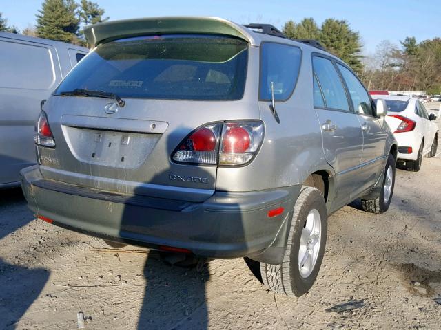 JTJHF10U210168926 - 2001 LEXUS RX 300 SILVER photo 4