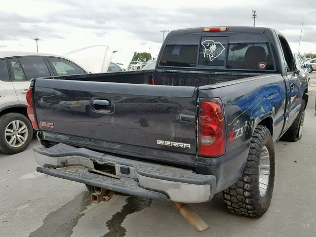 1GTEK14T96Z123679 - 2006 GMC NEW SIERRA BLUE photo 4