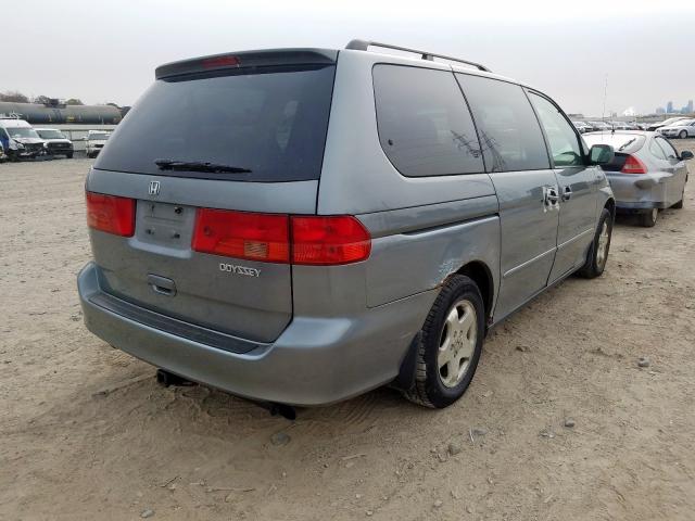 2HKRL1868YH622311 - 2000 HONDA ODYSSEY EX GREEN photo 4